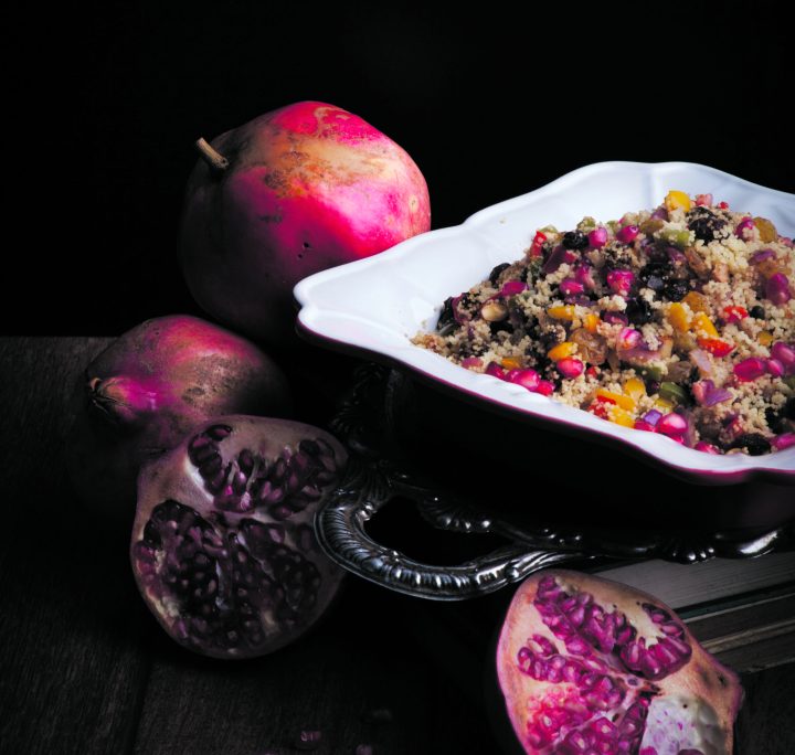 Celebrate pomegranates with Jewelled Couscous