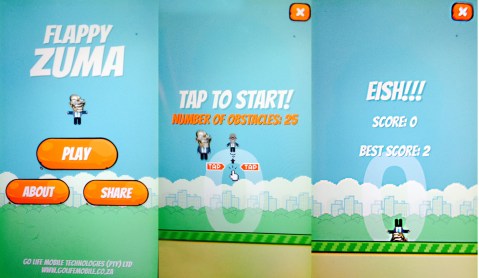 HANNIBAL ELECTOR: Flappy Zuma—the video game that will swing your vote