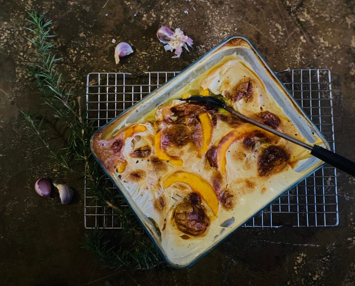 What’s cooking today: Potato and Butternut Bake