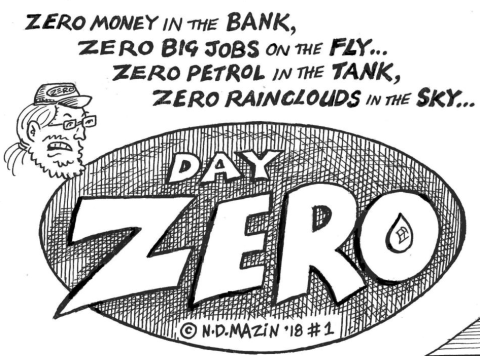 The comic absurdity of Day Zero