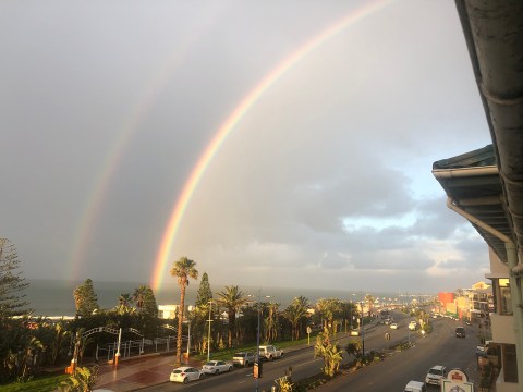 The Rainbow at the end of the Week of Johnny Clegg