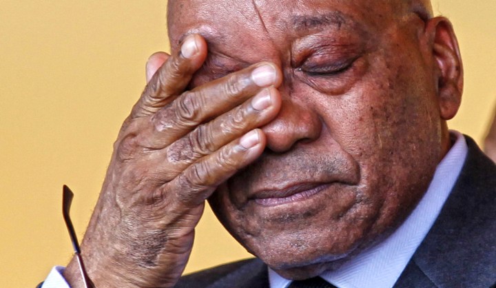 The unbearable heaviness of being Zuma: Number One feels the heat