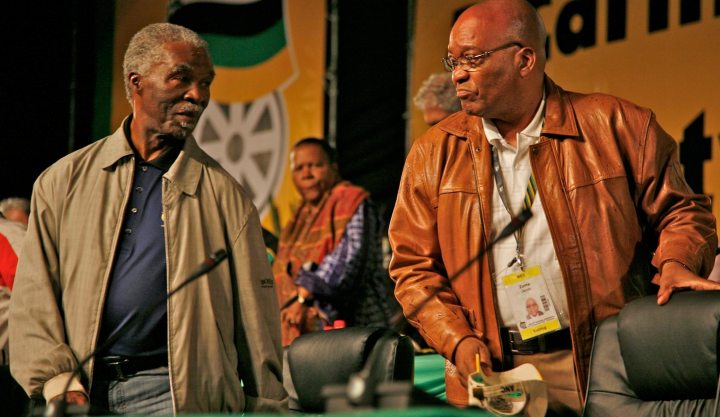 Zuma, Mbeki, and the shifting sands of public perception