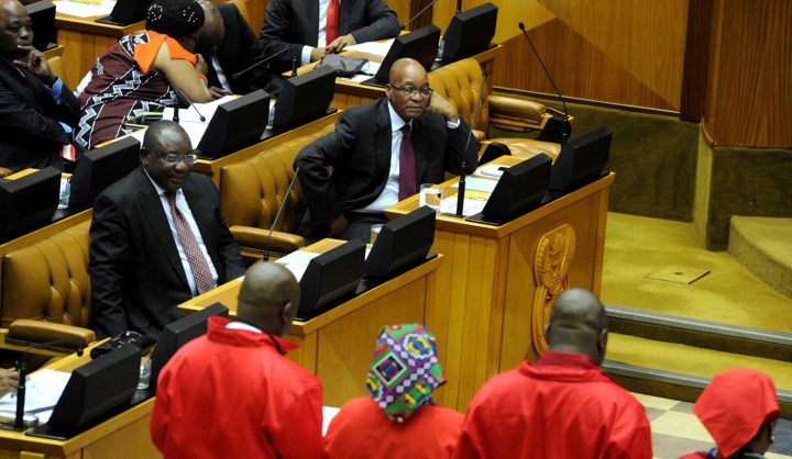 Op-Ed: Parliament – more at stake than EFF conduct
