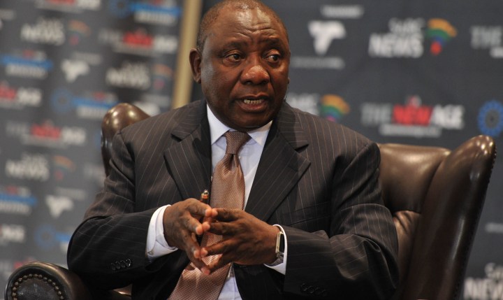 Cyril Ramaphosa: The Man Who Would Be King