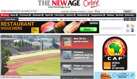 Is The New Age’s coverage really pro-ANC?