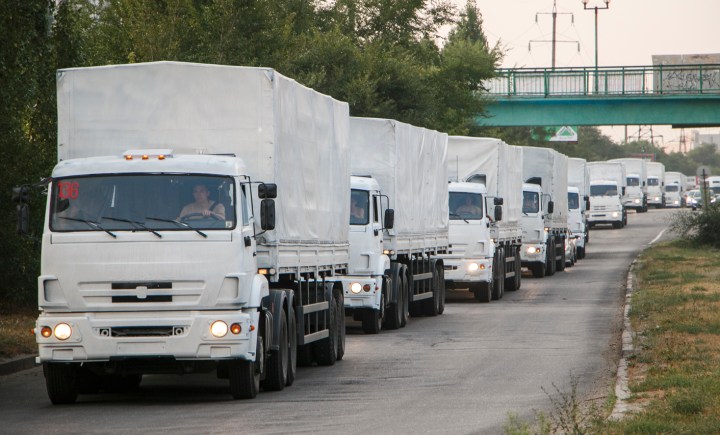 Ukraine accuses Russia of cynicism over convoy; death toll rises sharply