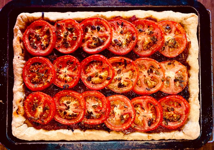 What’s cooking today: Rustic Tomato Tart