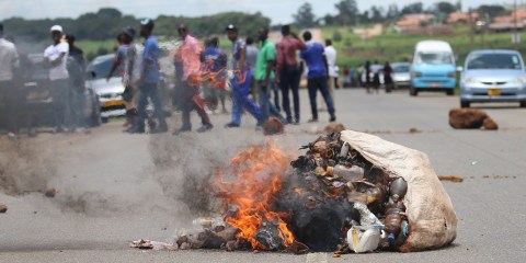 Deaths in Zimbabwe fuel protests: security minister