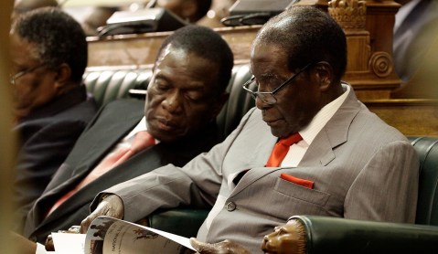 Zimbabwe: Mugabe dismisses his Vice President, Emmerson Mnangagwa