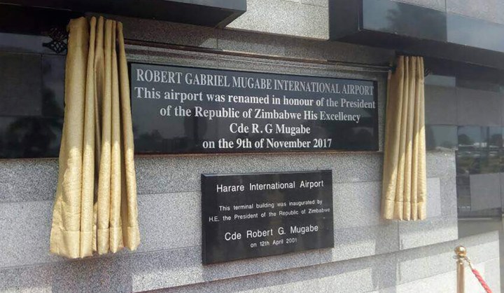 Zimbabwe: Harare airport renamed after Robert Mugabe