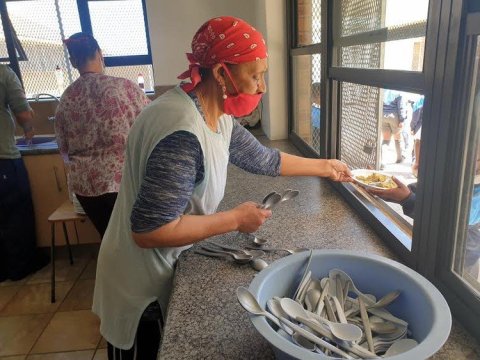 School feeding: Auntie Dottie’s biryani is a hit with learners