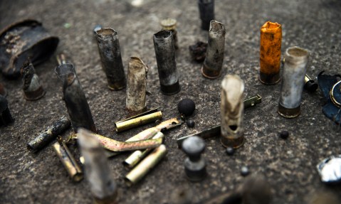 While SA cops have guns, ammunition stream has run dry