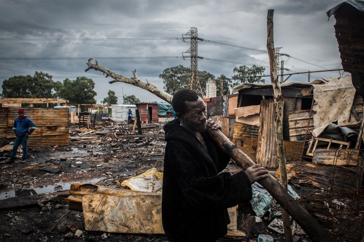 Fire and Rain: Misery of a Joburg informal settlement