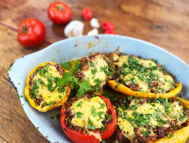 What’s cooking today: Stuffed peppers Mexican-style