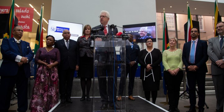 The work begins now, says Winde as he announces provincial cabinet