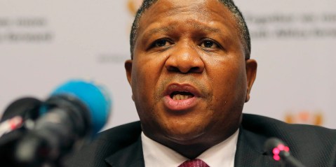 Mbalula: ‘If I fail in getting rail back on track … I must pack my bags and go’