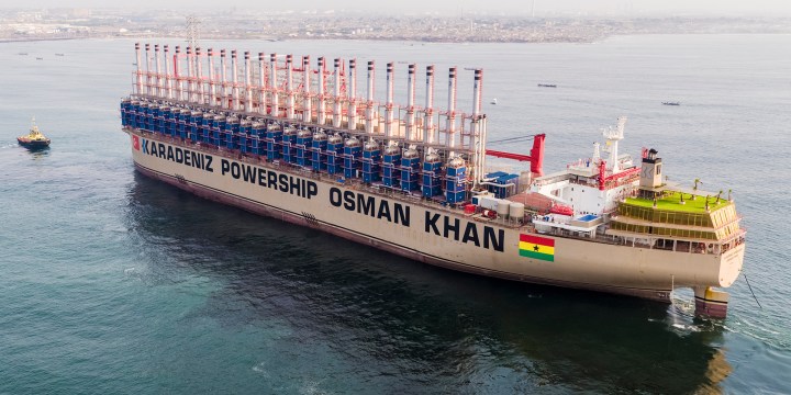 Proposal for Turkish company to anchor ‘floating power stations’ off SA harbours raises alarm bells