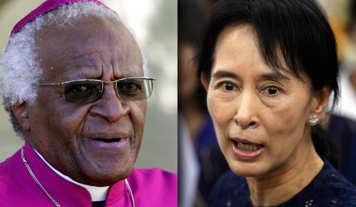Desmond Tutu to Aung San Su Kyi: The price of your silence is too steep