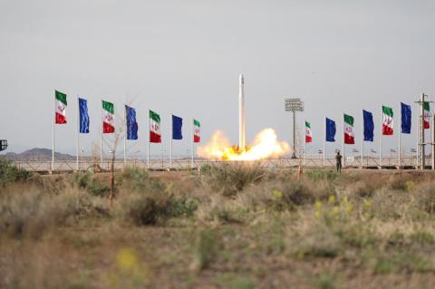 Iran’s Guards say launched first military satellite into orbit
