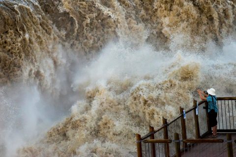 Spectacular photos of Augrabies Falls in flood