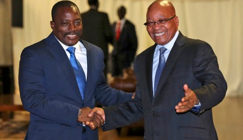 DRC/SA Talks: Zuma unlikely to pressure Kabila to go to the polls