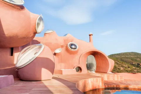 Up for sale: Pierre Cardin’s otherworldly holiday home